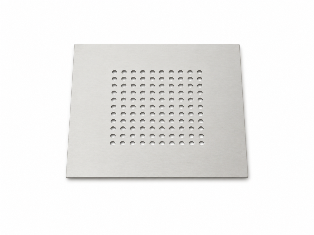 Floor drain cover only, NELIÖ (square), stainless steel (649-1)