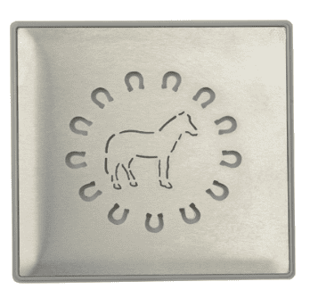 Floor drain cover HEVONEN (horse)