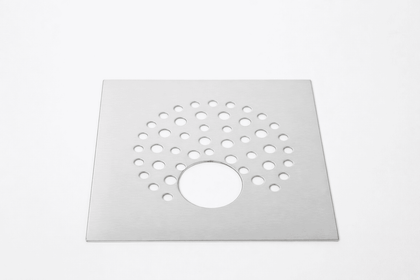 Cover only, PALLO (ball), 50 mm, for pipe, stainless steel (671-3)