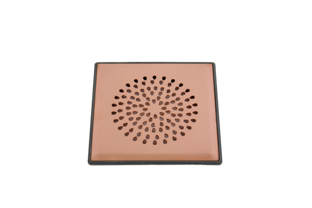Floor drain cover PISARA (drop), copper (808)
