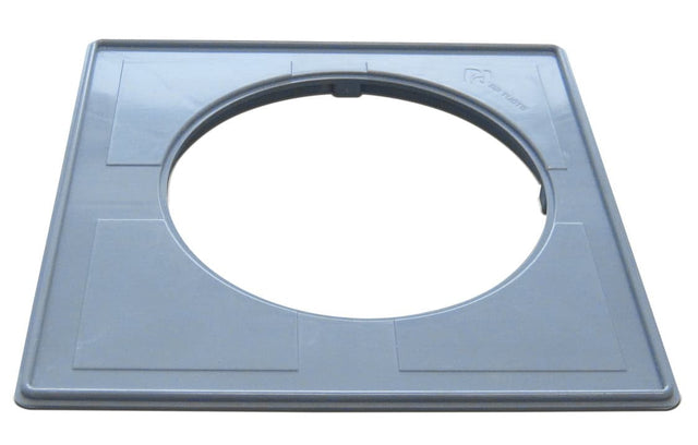 Floor drain cover eccentric installation frame (830)